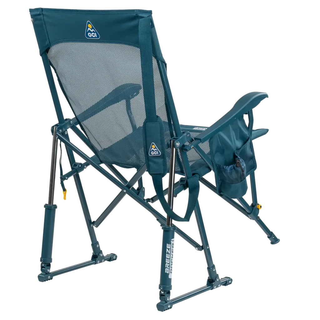 Patented Spring-Action BreezeRocker - Choice 504 - RoadTrip Rocker Smooth Motion Camp Chair Detail