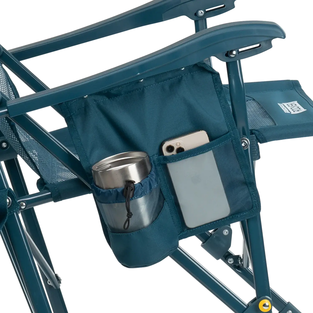 Patented Spring-Action BreezeRocker - Choice 504 - RoadTrip Rocker Smooth Motion Camp Chair Detail