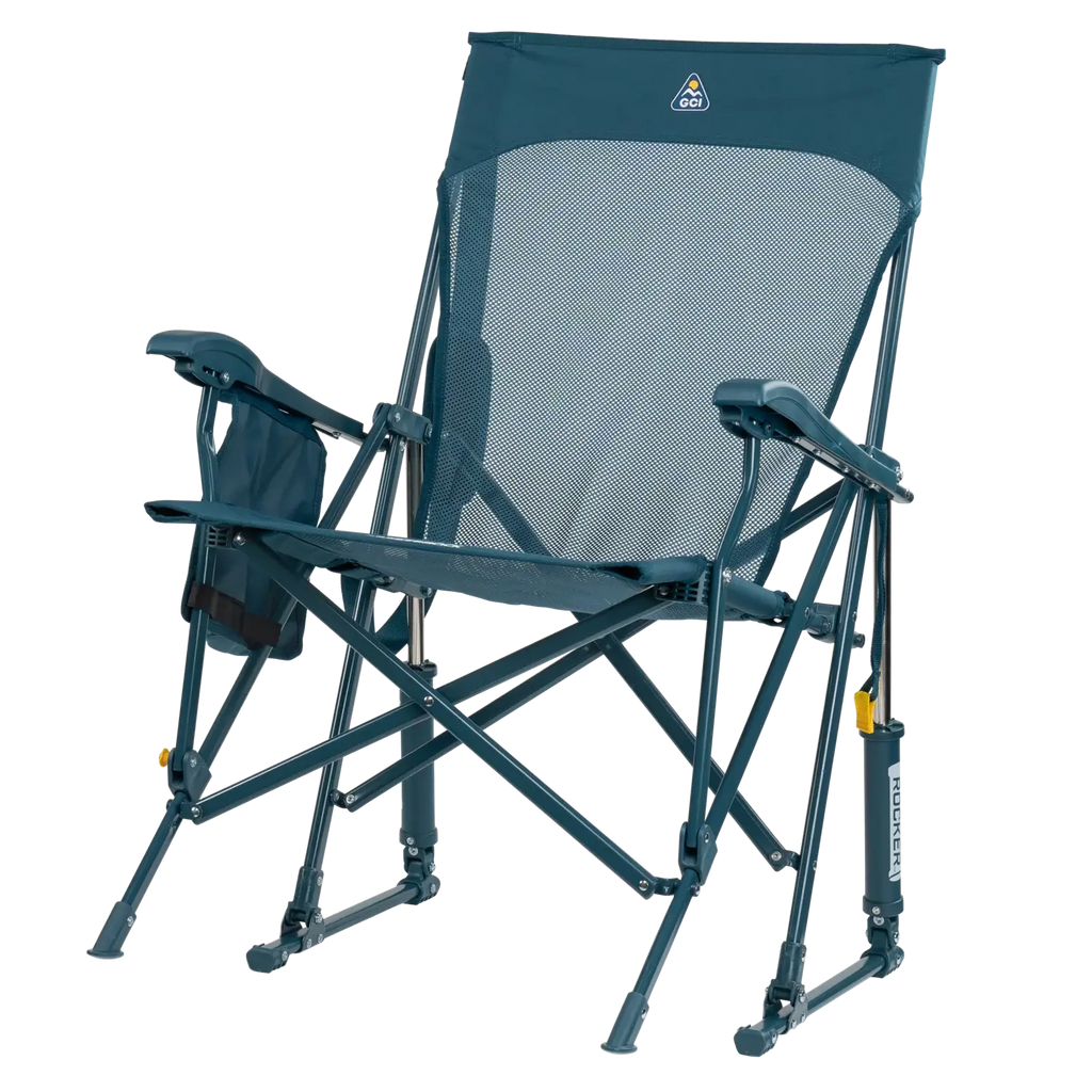 Patented Spring-Action BreezeRocker - Choice 504 - RoadTrip Rocker Smooth Motion Camp Chair Detail