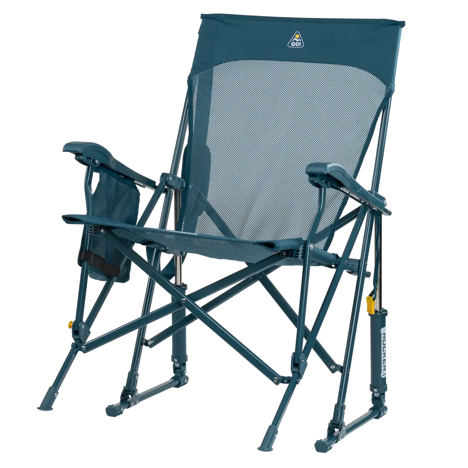 Patented Spring-Action BreezeRocker - Choice 504 - RoadTrip Rocker Smooth Motion Camp Chair Detail