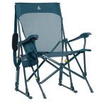 Patented Spring-Action BreezeRocker - Choice 504 - RoadTrip Rocker Smooth Motion Camp Chair - Teal