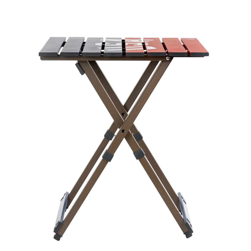 Portable Staging Compact Camp Table 20 - USA Anniversary Deluxe - Choice 757 - Portable Camping Table with Heat-Resistant Countertop Detail