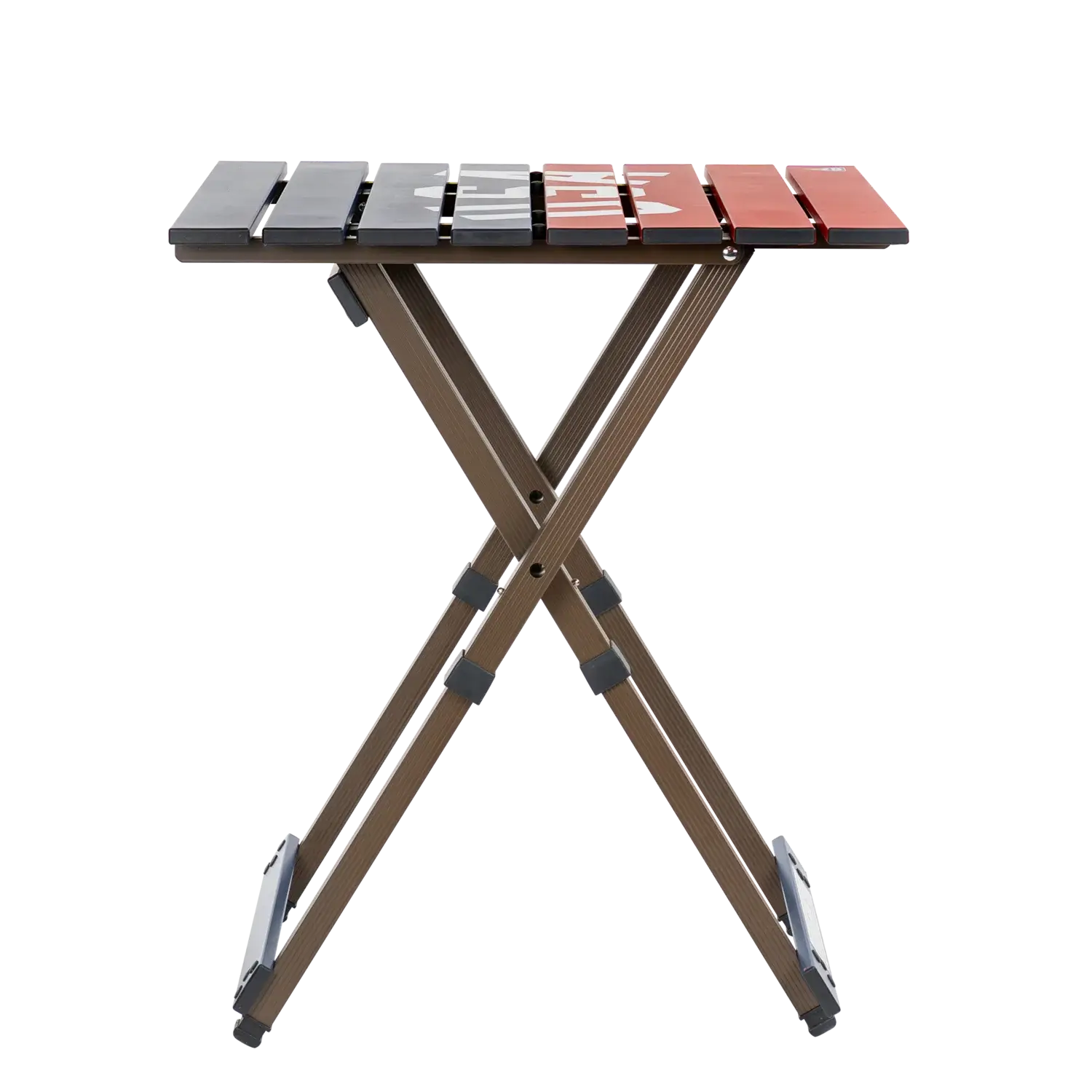 Portable Staging Compact Camp Table 20 - USA Anniversary Deluxe - Choice 757 - Portable Camping Table with Heat-Resistant Countertop Detail