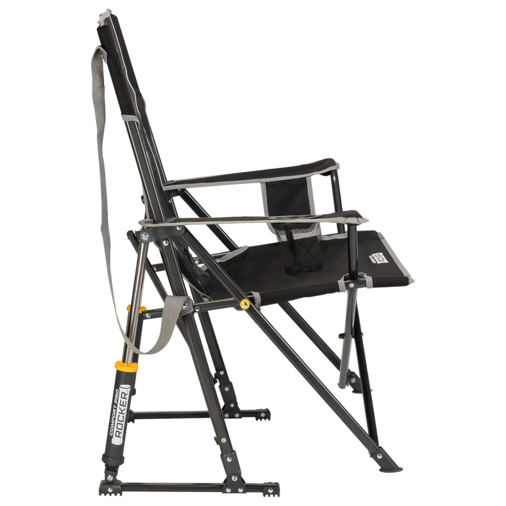 Heavy-Duty Freestyle Comfort Pro Rocker - Choice 375 - RoadTrip Rocker Smooth Motion Camp Chair Detail
