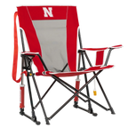 Smooth Motion College Comfort Pro Rocker - Nebraska Cornhuskers - Choice 161 - Heavy-Duty Kickback Rocker with Beverage Holder - Default Title