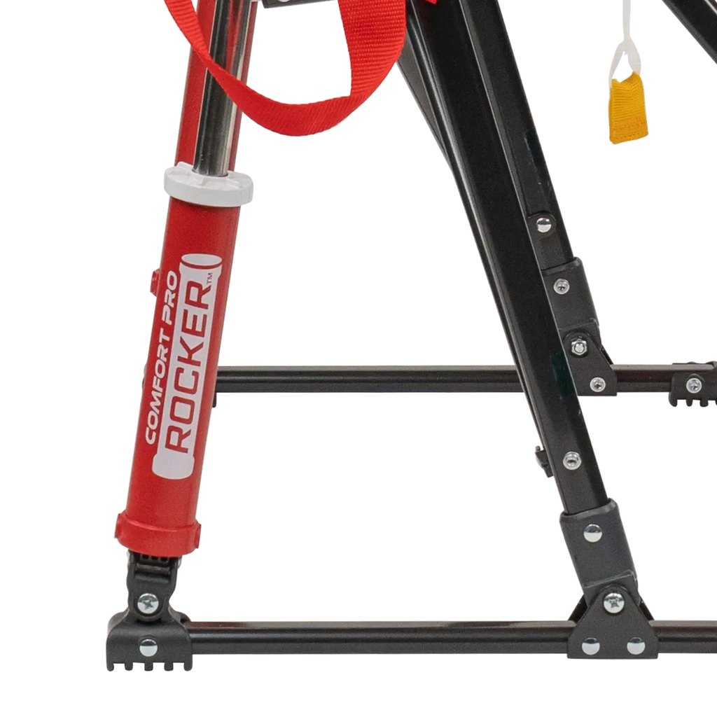 Smooth Motion College Comfort Pro Rocker - Nebraska Cornhuskers - Choice 161 - Heavy-Duty Kickback Rocker with Beverage Holder Detail
