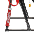 Smooth Motion College Comfort Pro Rocker - Nebraska Cornhuskers - Choice 161 - Heavy-Duty Kickback Rocker with Beverage Holder Detail