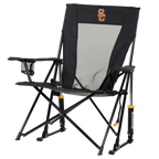 Patented Spring-Action College Comfort Pro Rocker - USC Trojans - Choice 856 - Freestyle Rocker Portable Outdoor Folding Chair Detail