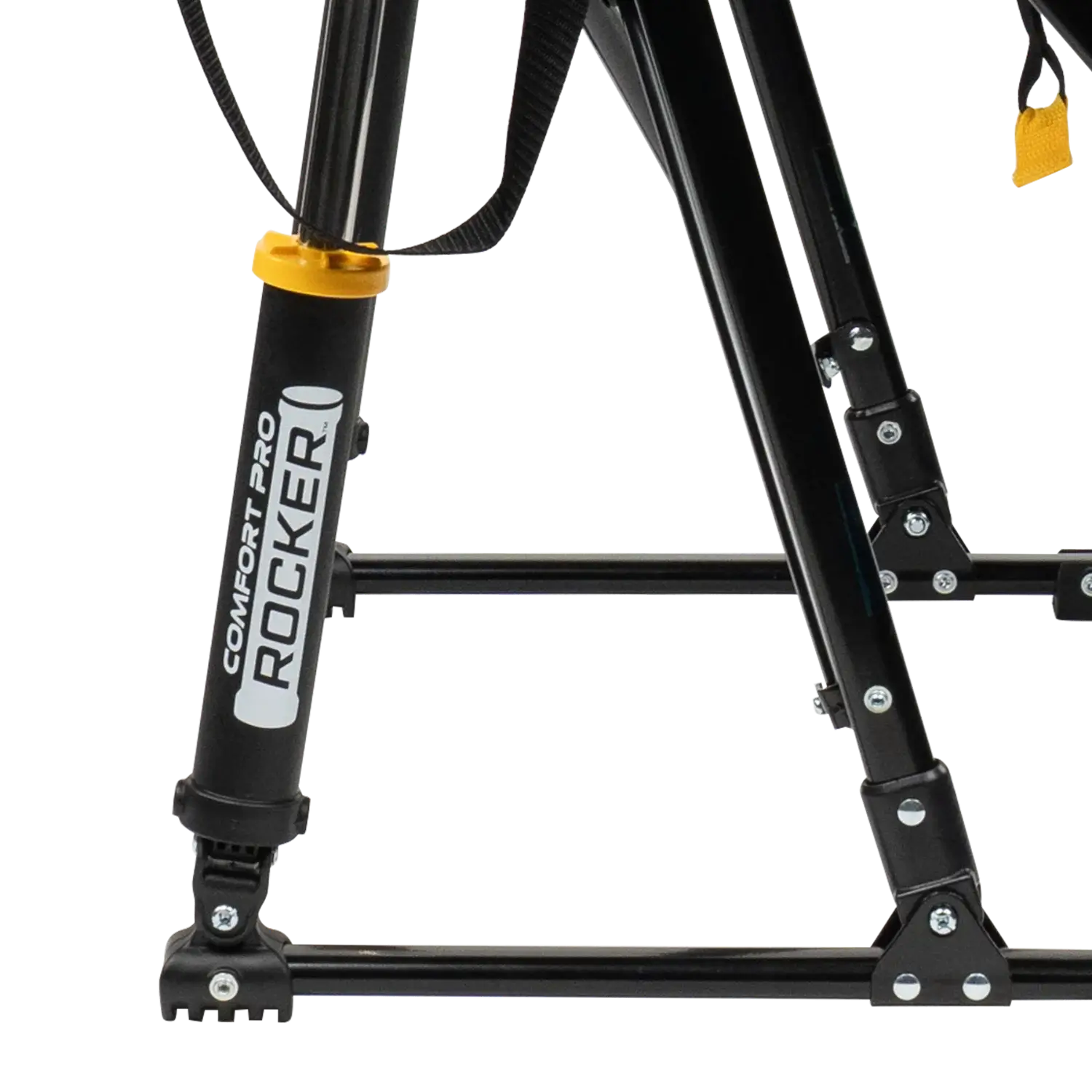 Patented Spring-Action College Comfort Pro Rocker - USC Trojans - Choice 856 - Freestyle Rocker Portable Outdoor Folding Chair Detail