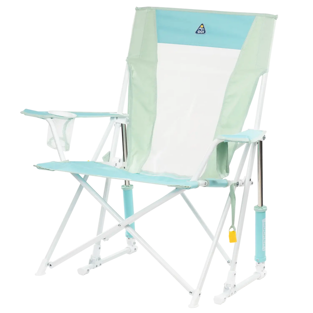 Heavy-Duty Freestyle Comfort Pro Rocker - Choice 375 - RoadTrip Rocker Smooth Motion Camp Chair Detail