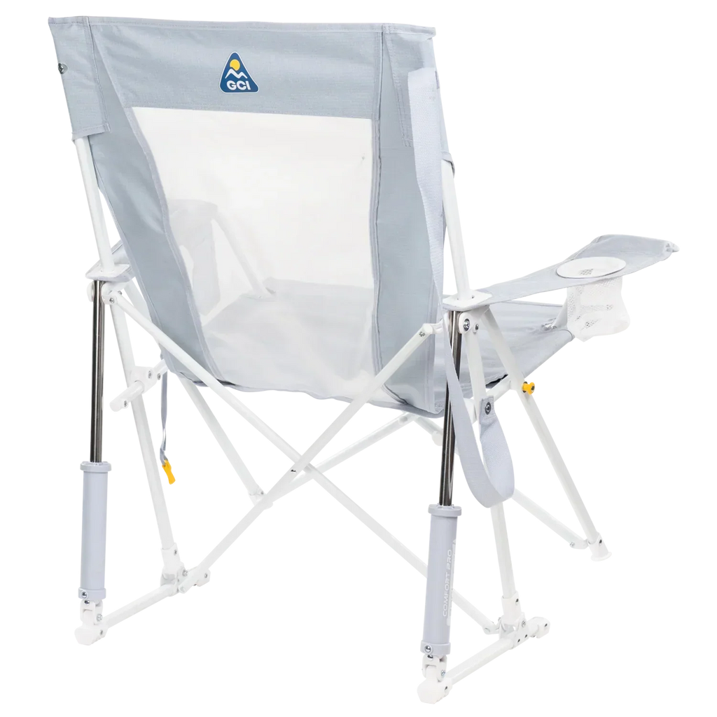 Smooth Motion Comfort Pro Rocker XL - Choice 107 - Heavy-Duty Kickback Rocker with Beverage Holder Detail