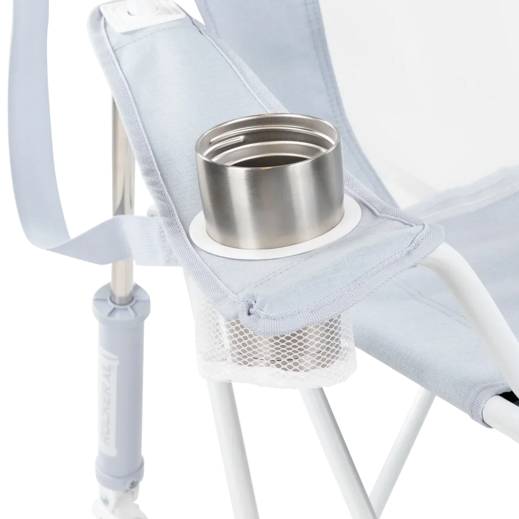 Smooth Motion Comfort Pro Rocker XL - Choice 107 - Heavy-Duty Kickback Rocker with Beverage Holder Detail