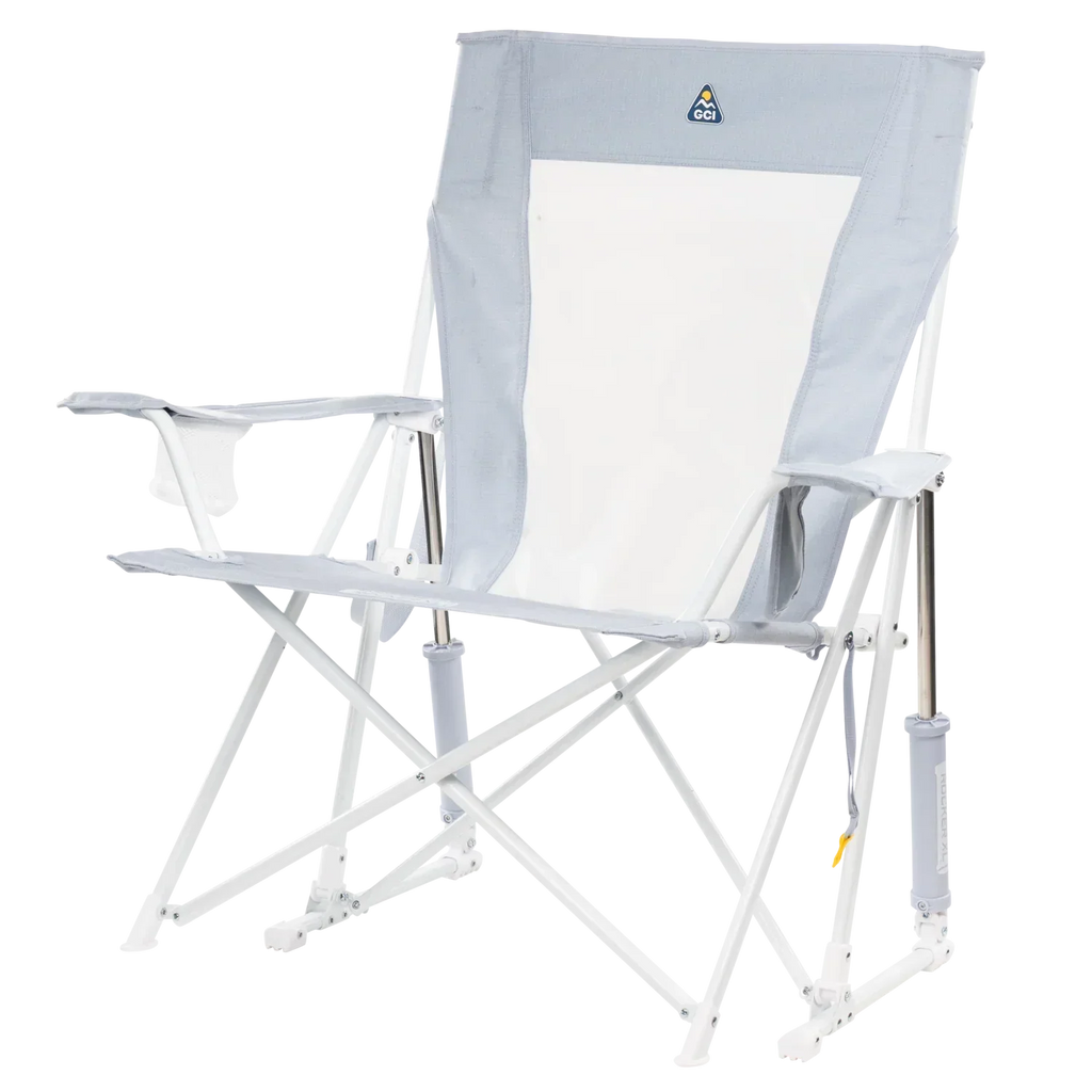 Smooth Motion Comfort Pro Rocker XL - Choice 107 - Heavy-Duty Kickback Rocker with Beverage Holder Detail