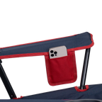 Space-Saving Pico Comfort Quad Chair - Choice 989 - Premium Slim-Fold Compact Chair with Messenger Bag Detail