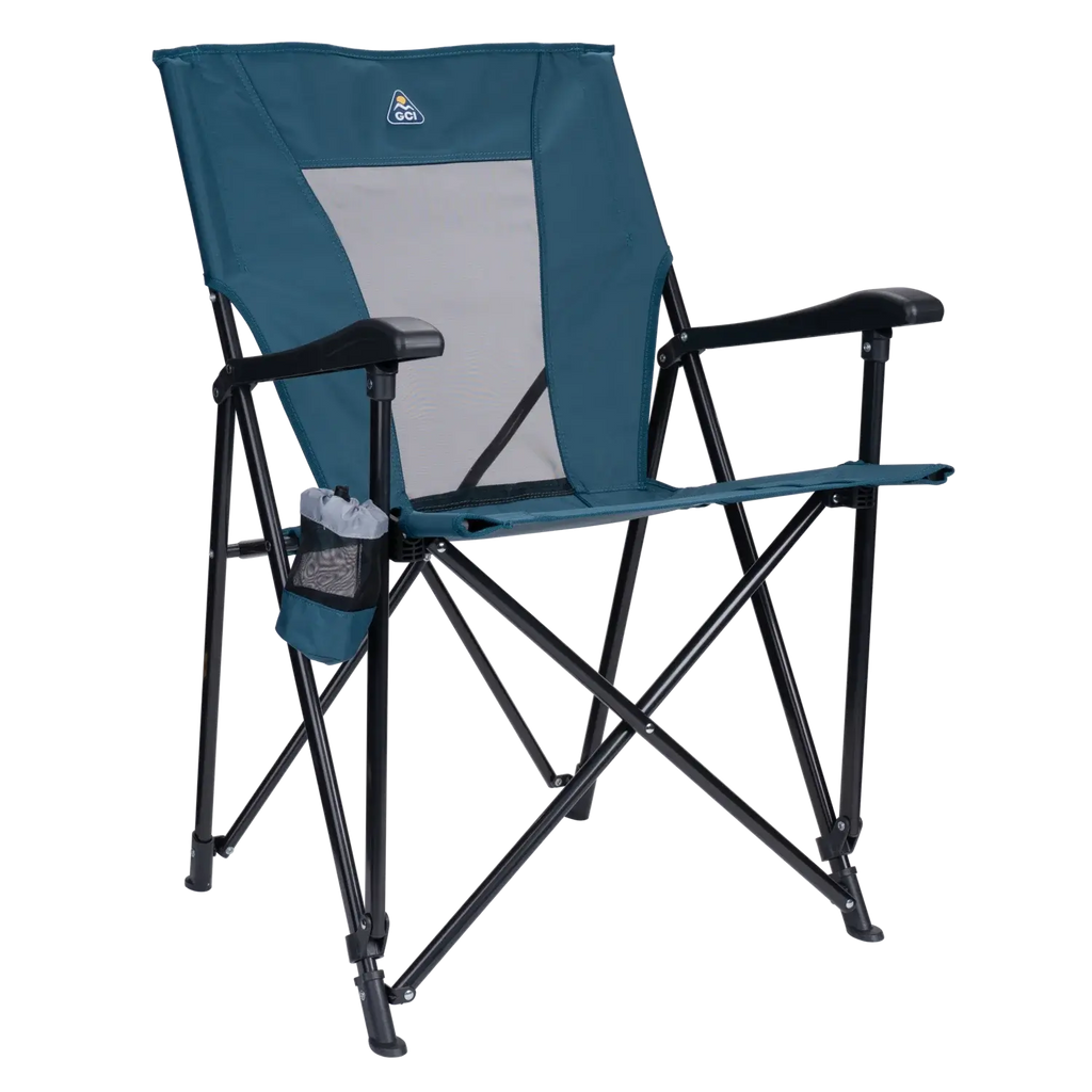 Lightweight Messenger Eazy Chair - Choice 976 - Premium Slim-Fold Compact Chair with Messenger Bag - Teal