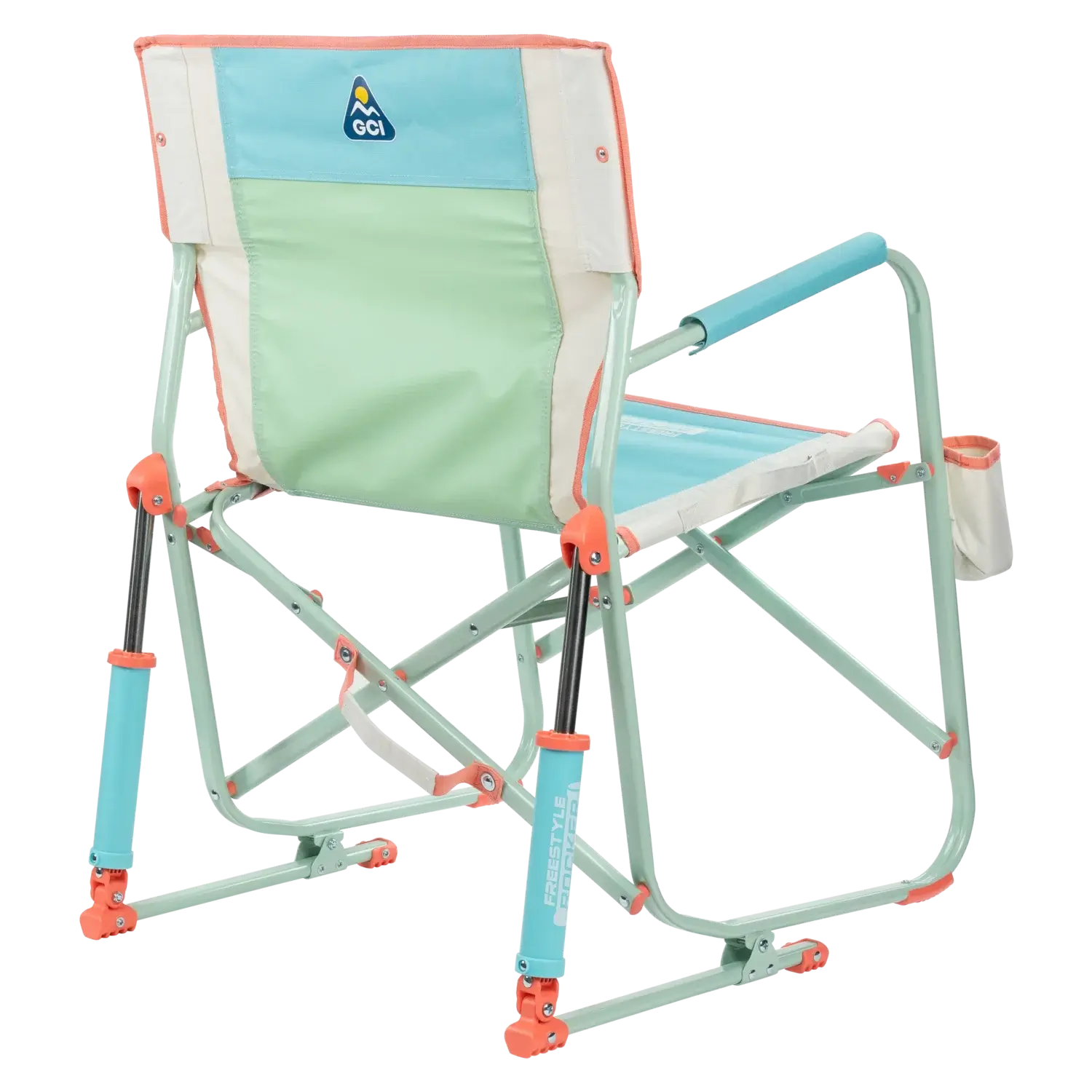 Smooth Motion Freestyle Rocker - Choice 711 - Freestyle Rocker Portable Outdoor Folding Chair Detail