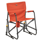 Luxury Camp Freestyle Rocker - Pumpkin Spice - Choice 373 - RoadTrip Rocker Smooth Motion Camp Chair - Pumpkin Spice