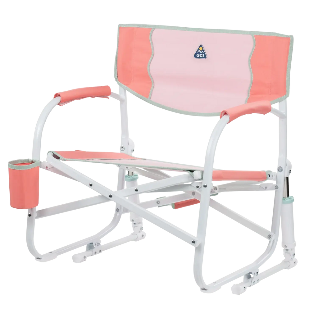 Luxury Camp Grab & Go Rocker - Choice 551 - Freestyle Rocker Portable Outdoor Folding Chair Detail
