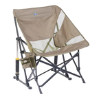 Luxury Camp Pod Rocker Elite - Choice 832 - Freestyle Rocker Portable Outdoor Folding Chair - Aged Fatigue