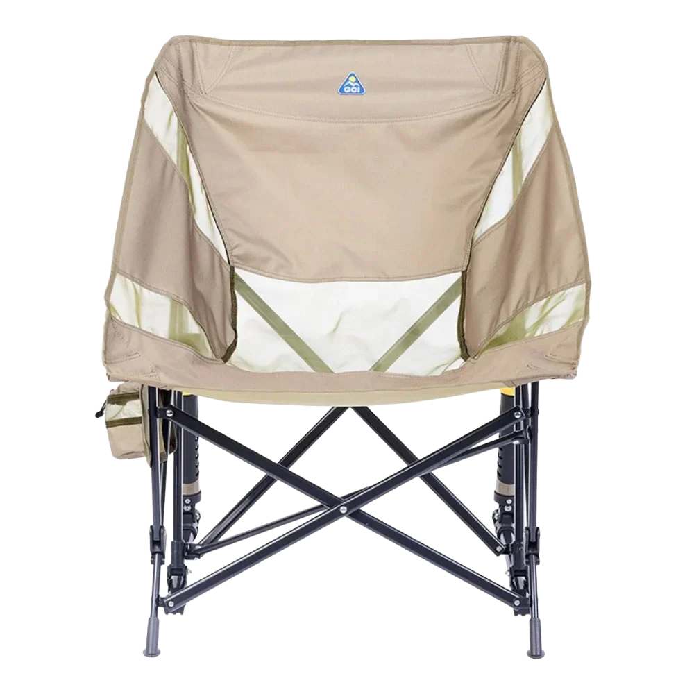 Luxury Camp Pod Rocker Elite - Choice 832 - Freestyle Rocker Portable Outdoor Folding Chair Detail