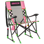 Premium All-Weather RoadTrip Rocker - NASCAR For Her - Choice 560 - Freestyle Rocker Portable Outdoor Folding Chair - Default Title