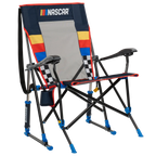 Luxury Camp RoadTrip Rocker - NASCAR For Him - Choice 453 - Heavy-Duty Kickback Rocker with Beverage Holder - Default Title