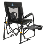Premium All-Weather Stowaway Rocker with Side Table - Choice 253 - RoadTrip Rocker Smooth Motion Camp Chair Detail