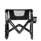 Premium All-Weather Stowaway Rocker with Side Table - Choice 253 - RoadTrip Rocker Smooth Motion Camp Chair Detail