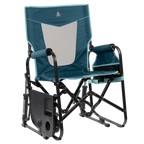 Premium All-Weather Stowaway Rocker with Side Table - Choice 253 - RoadTrip Rocker Smooth Motion Camp Chair Detail