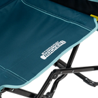 Premium All-Weather Stowaway Rocker with Side Table - Choice 253 - RoadTrip Rocker Smooth Motion Camp Chair Detail