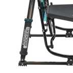 Premium All-Weather Stowaway Rocker with Side Table - Choice 253 - RoadTrip Rocker Smooth Motion Camp Chair Detail