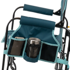 Premium All-Weather Stowaway Rocker with Side Table - Choice 253 - RoadTrip Rocker Smooth Motion Camp Chair Detail