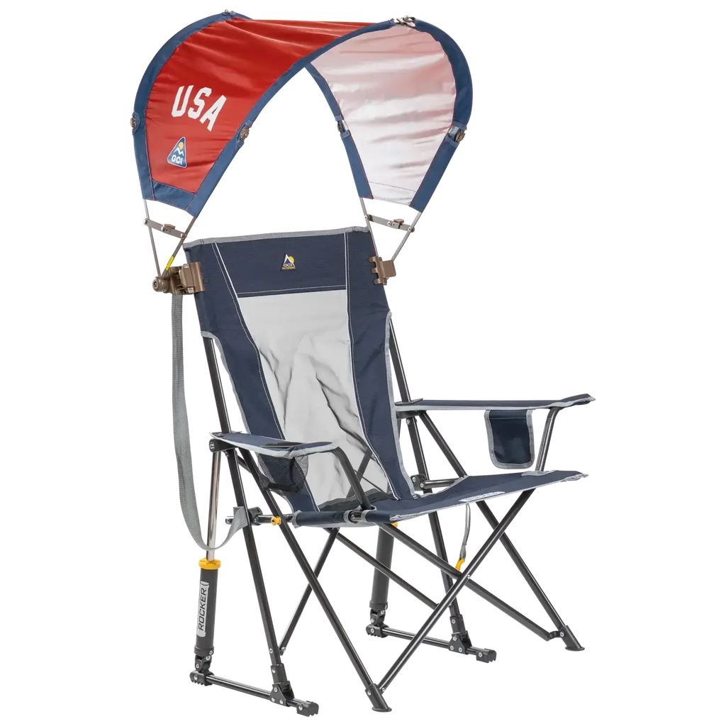 Portable Canopy SunShade Accessory - USA Anniversary Deluxe - Choice 917 - Pop-Up Outdoor Sun Shelter - UV400 Protection Detail