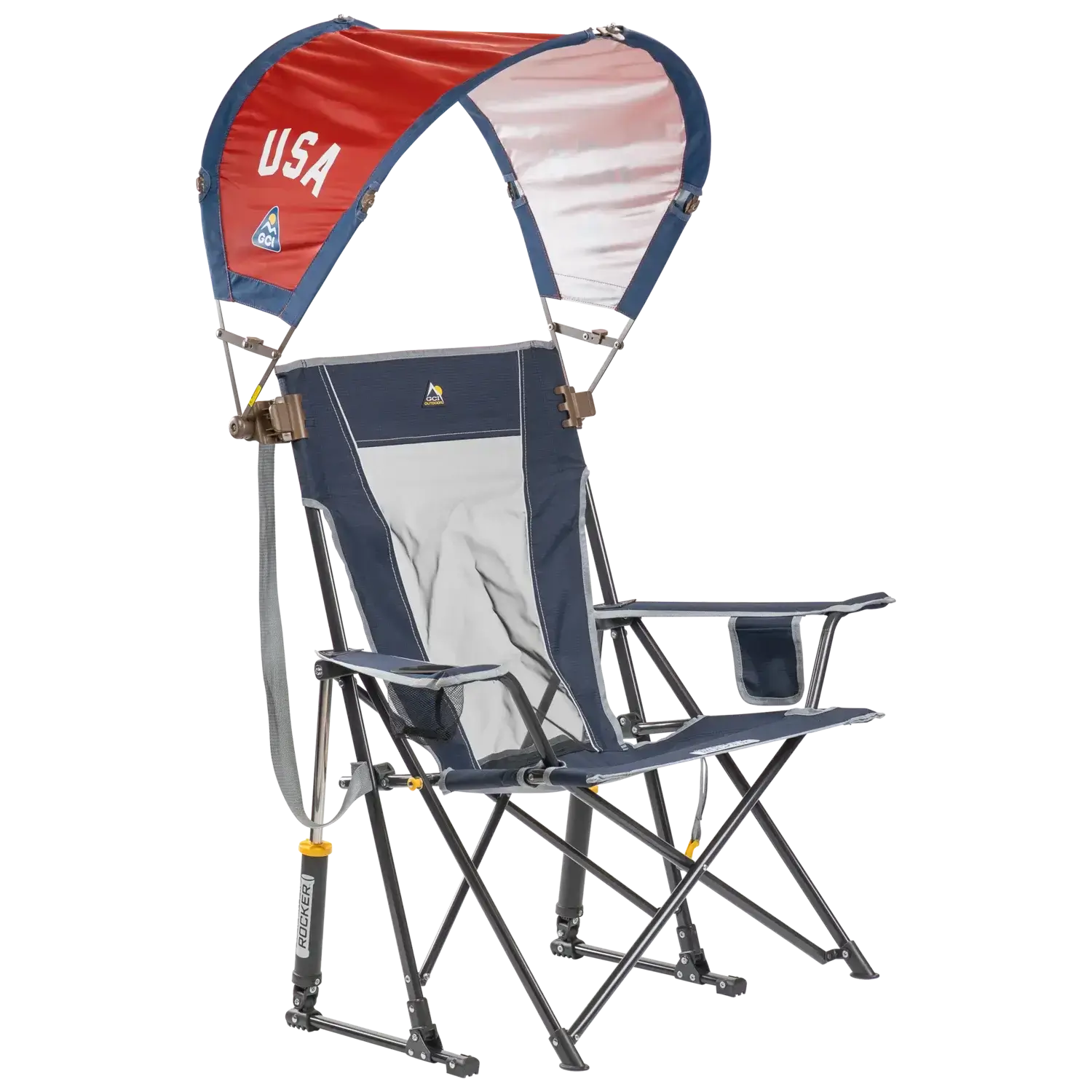 Portable Canopy SunShade Accessory - USA Anniversary Deluxe - Choice 917 - Pop-Up Outdoor Sun Shelter - UV400 Protection Detail
