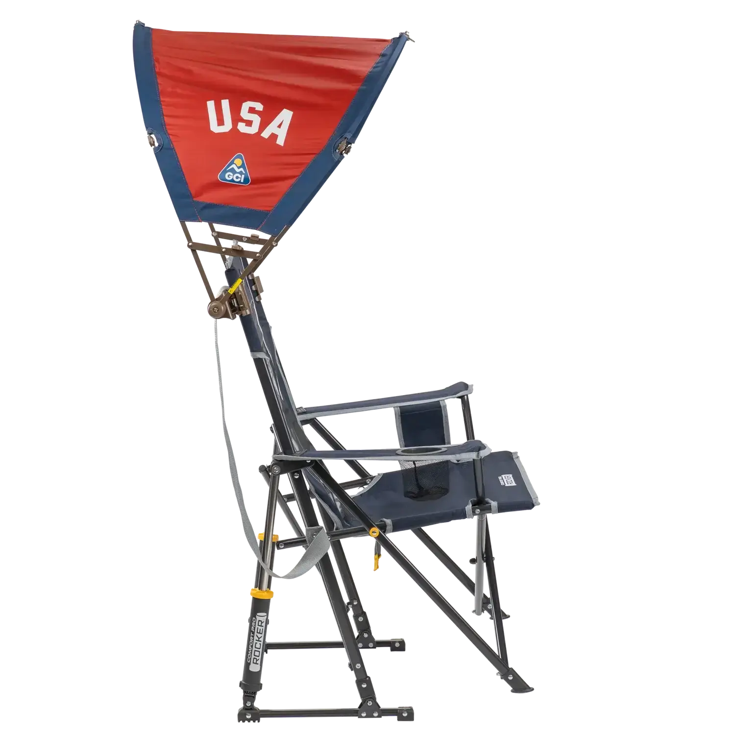 Portable Canopy SunShade Accessory - USA Anniversary Deluxe - Choice 917 - Pop-Up Outdoor Sun Shelter - UV400 Protection Detail