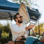 Heavy Duty SunShade Accessory - Choice 361 - Portable Beach Canopy with Adjustable Shade Angle Detail